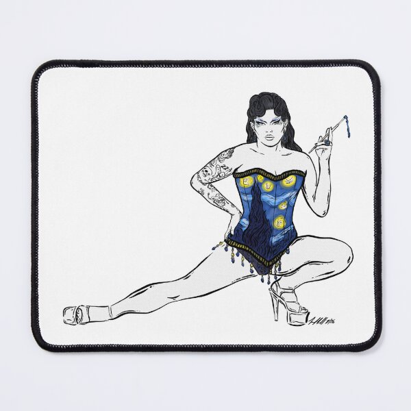 Item preview, Dollyboy Starry Night Corset Drag Queen Merch designed and sold by @dollyboyxoxo.