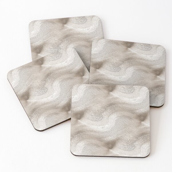 Item preview, Landscape Sandbox Abstract Pattern in Muted Beige designed and sold by Artistestella.