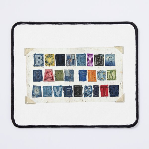 Item preview, Bouncing Back From Adversity Collage Art designed and sold by EmpoweredEchoesSpirit.