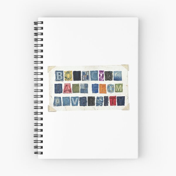 Item preview, Bouncing Back From Adversity Collage Art designed and sold by EmpoweredEchoesSpirit.