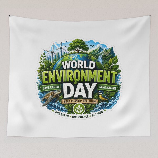 Item preview, World Environment Day  Save Earth Save Nature Eco designed and sold by MR4me.