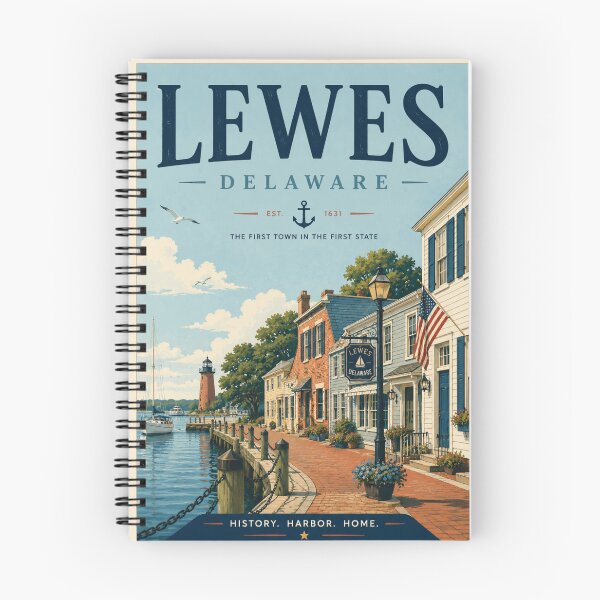 Artikelvorschau, Lewes City in Delaware entworfen und verkauft von PamLeeDesign.