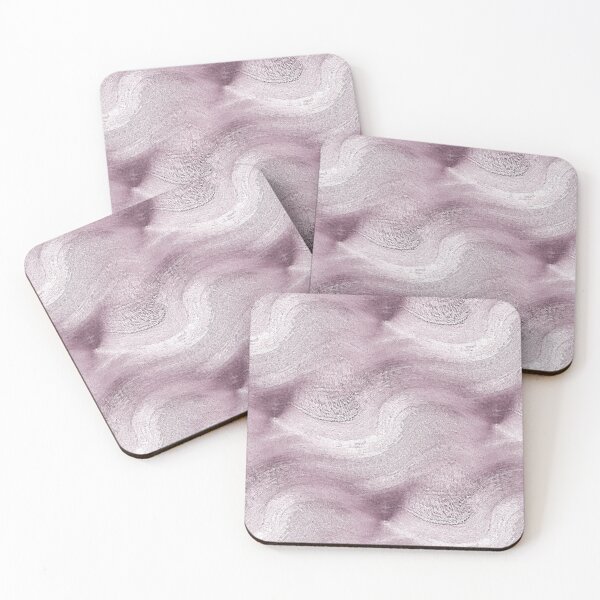 Item preview, Landscape Sandbox Abstract Pattern in Muted Pink designed and sold by Artistestella.