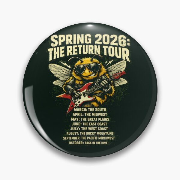 Item preview, Spring 2026 Return Tour Bee designed and sold by SplashTastic.