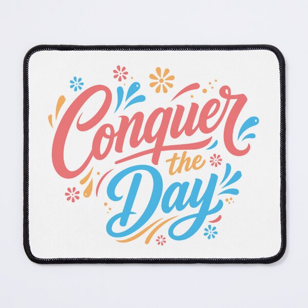 Item preview, Conquer the Day designed and sold by Verse & Vibes.