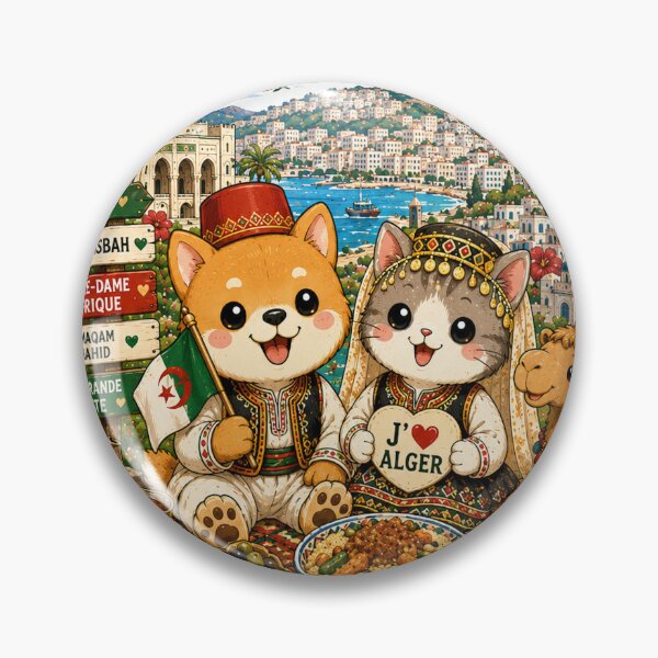 Item preview, Algeria, Algiers – Pride, History and Hospitality designed and sold by Cifi64.