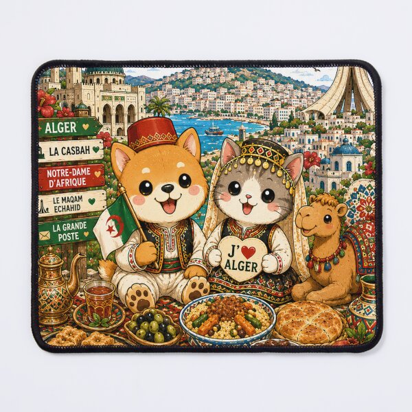 Item preview, Algeria, Algiers – Pride, History and Hospitality designed and sold by Cifi64.