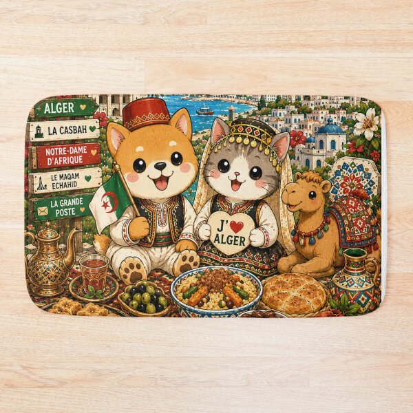 Item preview, Algeria, Algiers – Pride, History and Hospitality designed and sold by Cifi64.