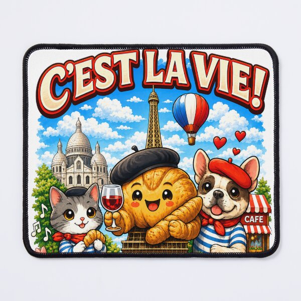 Item preview, This is Life in Paris – Kawaii Illustration France designed and sold by Cifi64.