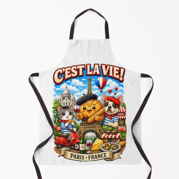 Item preview, This is Life in Paris – Kawaii Illustration France designed and sold by Cifi64.