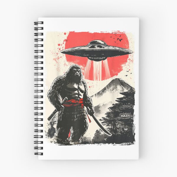 Item preview, Bigfoot Samurai UFO Japan T-Shirt designed and sold by SavsMerch.