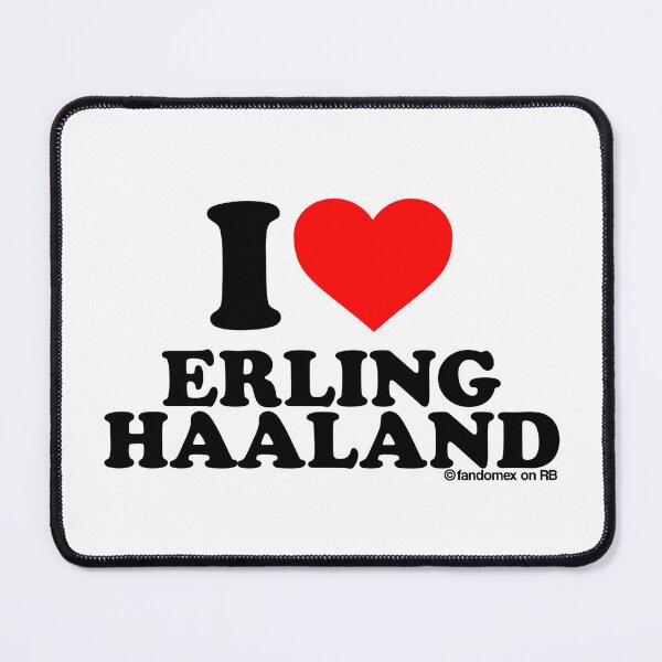 Artikelvorschau, Ich liebe Erling Haaland Design entworfen und verkauft von Fandomex.