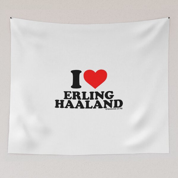 Item preview, I LOVE ERLING HAALAND DESIGN designed and sold by Fandomex.