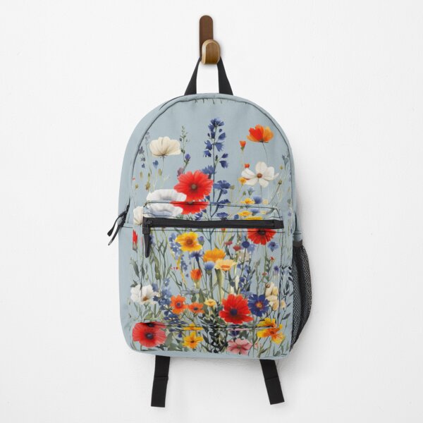 Item preview, Vibrant Wildflower Meadow Floral Illustration designed and sold by RahniNM.