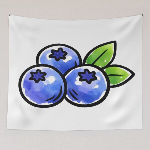 Item preview, Blueberries  designed and sold by GraphicsClub.