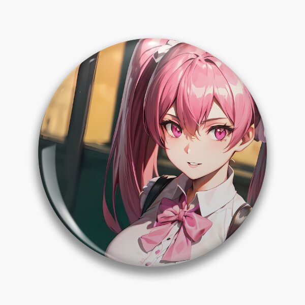 Item preview, Mine Akame Ga Kill School Style Pink Smile designed and sold by B5fivemerch.