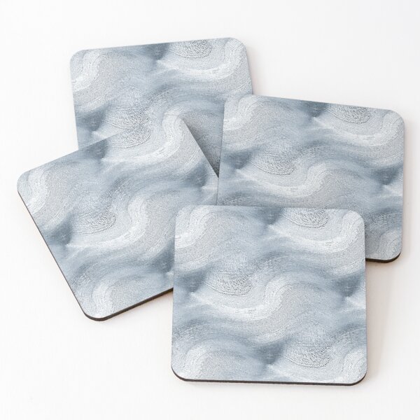 Item preview, Landscape Sandbox Abstract Pattern in Muted Blue designed and sold by Artistestella.