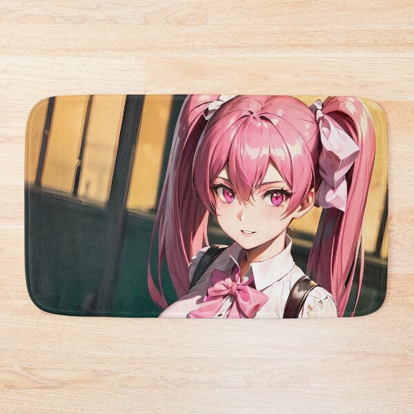 Item preview, Mine Akame Ga Kill School Style Pink Smile designed and sold by B5fivemerch.