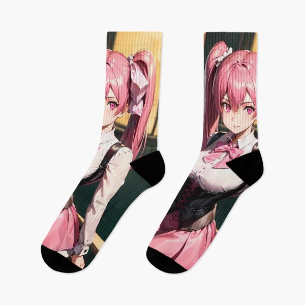 Artikelvorschau, Mine Akame Ga Kill School Style Pink Smile entworfen und verkauft von B5fivemerch.