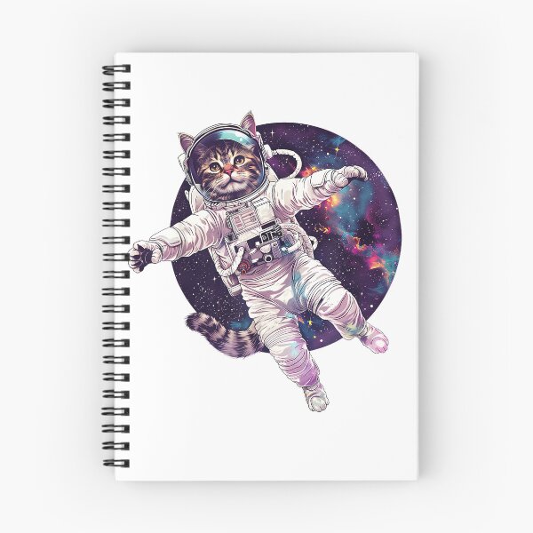 Item preview, Cat Astronaut Space Funny Kitten Graphic T-Shirt designed and sold by kevincuellar.