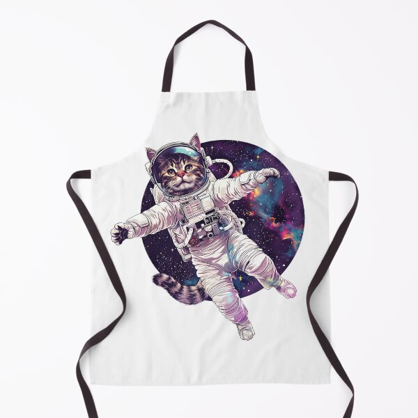 Item preview, Cat Astronaut Space Funny Kitten Graphic T-Shirt designed and sold by kevincuellar.