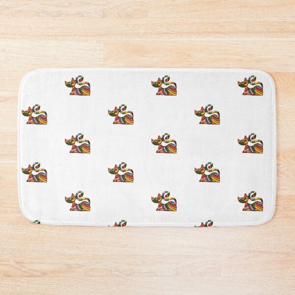 Item preview, Vibrant rainbow patchwork cat aesthetic designed and sold by IvaiAna.
