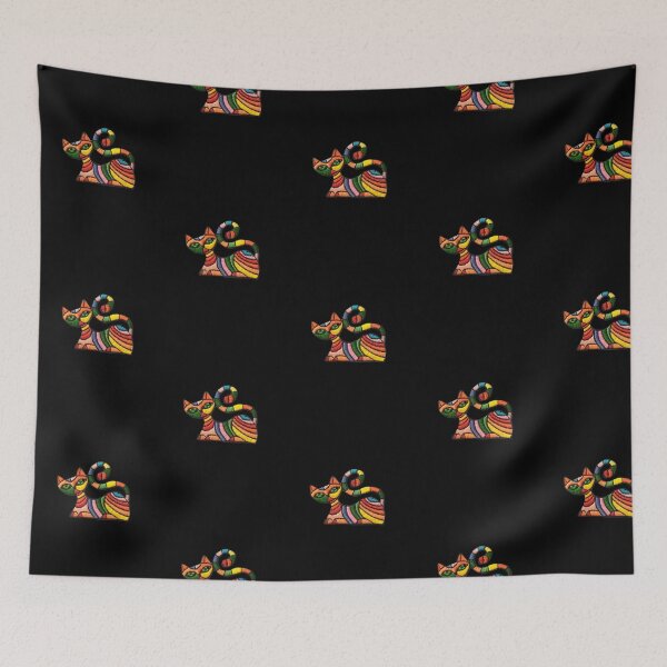 Item preview, Vibrant rainbow patchwork cat aesthetic designed and sold by IvaiAna.