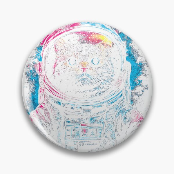 Item preview, Cat Astronaut Space Men Women Funny Kitten Cosmic Galaxy T-Shirt designed and sold by KTY-NUSS.