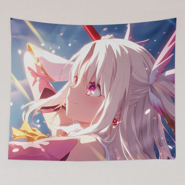 Item preview, Illyasviel von Einzbern Fate Stay Night Pink Sky Heroic Glow designed and sold by B5fivemerch.