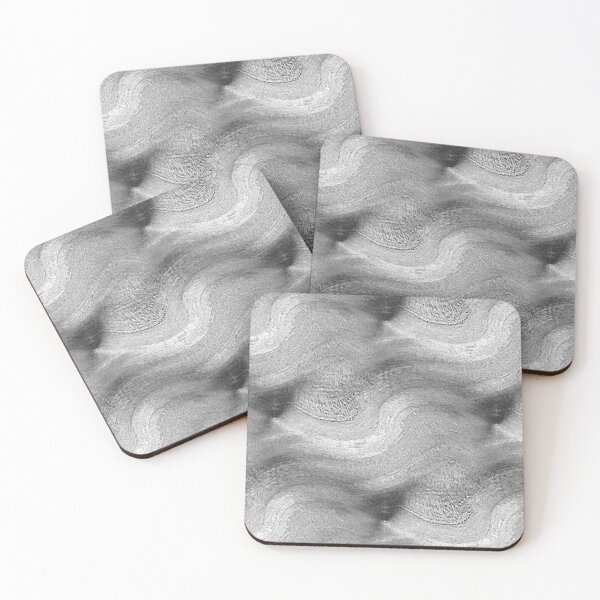 Item preview, Landscape Sandbox Abstract Pattern in Muted Gray designed and sold by Artistestella.
