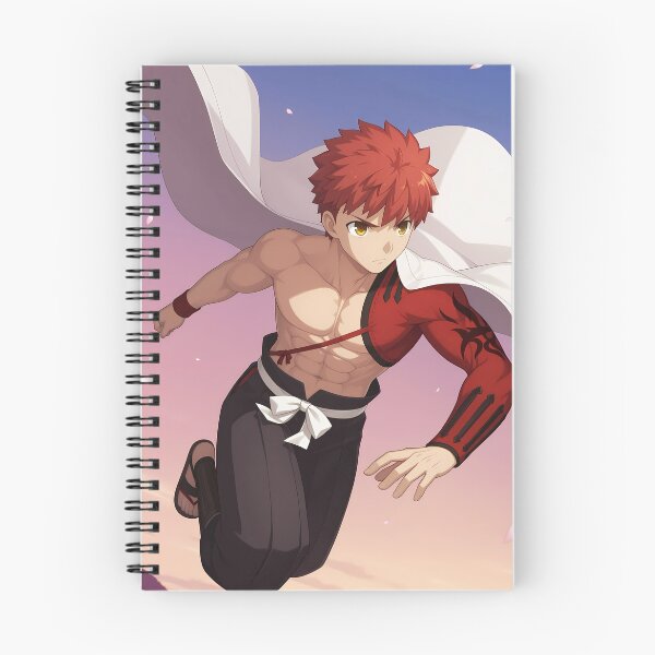 Item preview, Shirou Emiya Fate Stay Night Sunset Charge Resolve designed and sold by B5fivemerch.