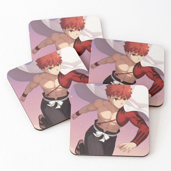 Aperçu de l'œuvre Shirou Emiya Fate Stay Night Sunset Charge Resolve créée et vendue par B5fivemerch.