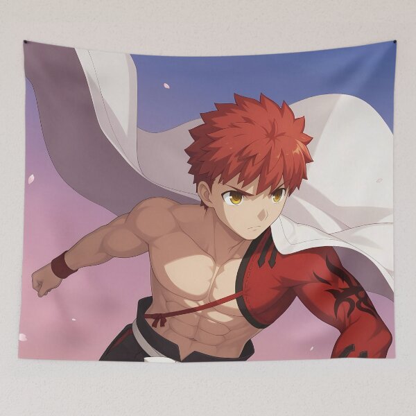 Item preview, Shirou Emiya Fate Stay Night Sunset Charge Resolve designed and sold by B5fivemerch.