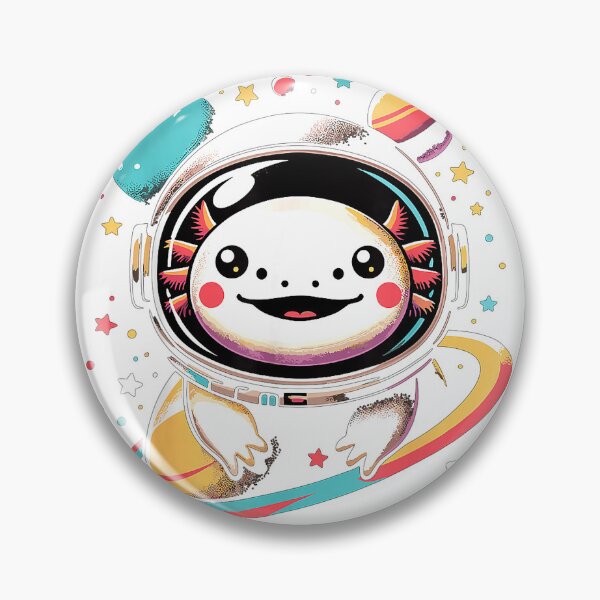 Item preview, Cute Space Axolotl Kawaii Anime Space T-Shirt designed and sold by dDariaallofthat.