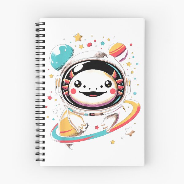 Item preview, Cute Space Axolotl Kawaii Anime Space T-Shirt designed and sold by dDariaallofthat.