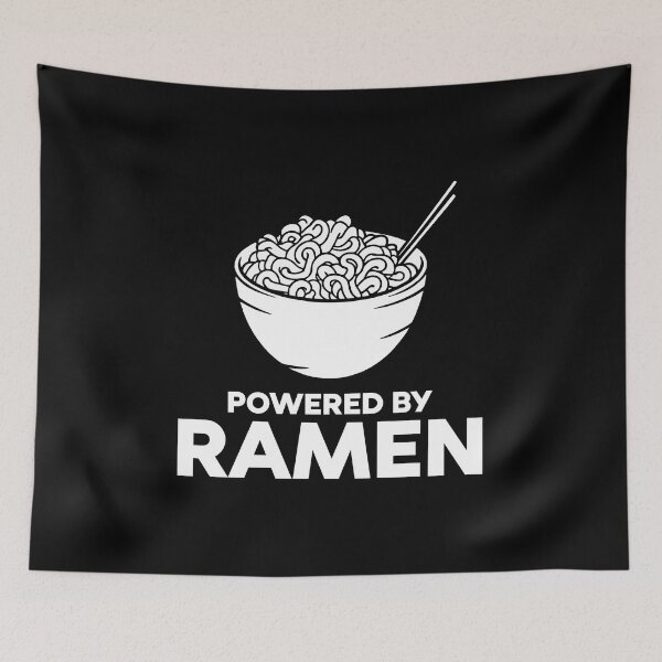 Item preview, Powered By Ramen - Japanese Noodle Lovers designed and sold by qarinefesia.