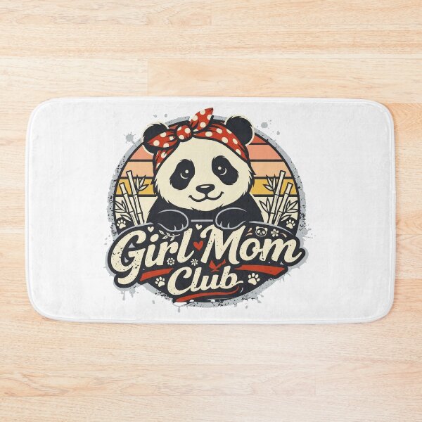 Item preview, Girl Mom Club - Cute Panda  designed and sold by Graphic Vibe Designs.