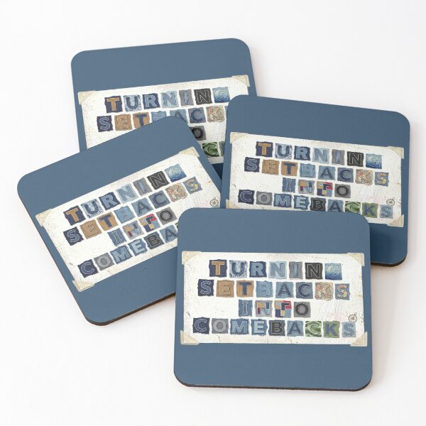 Item preview, Turning Setbacks Into Comebacks Collage designed and sold by EmpoweredEchoesSpirit.