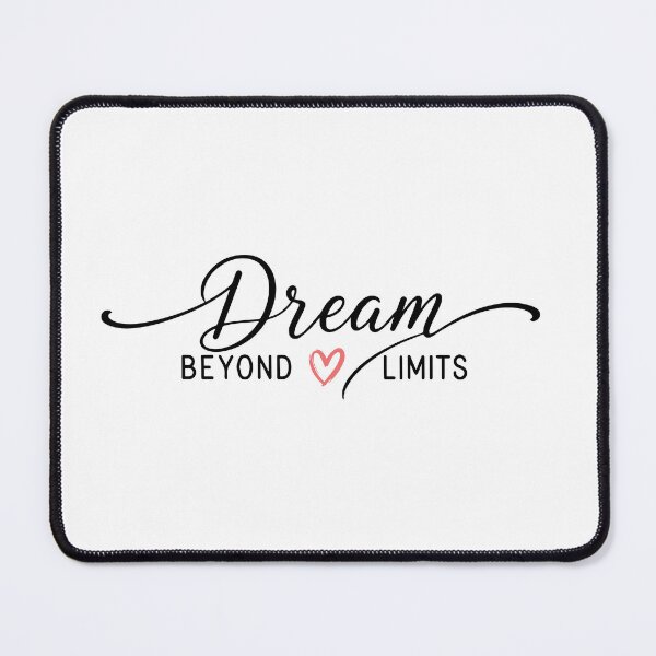 Item preview, Dream Beyond Limits – Motivational Quote designed and sold by Verse & Vibes.