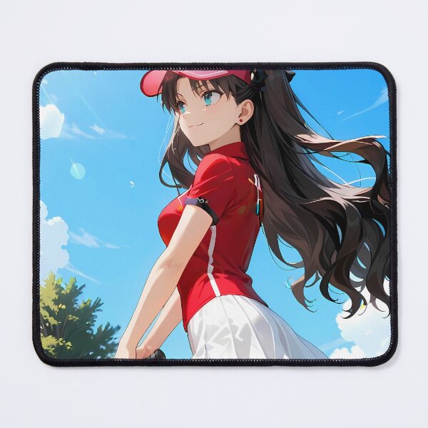 Item preview, Rin Tohsaka Fate Stay Night Tennis Court Blue Sky designed and sold by B5fivemerch.