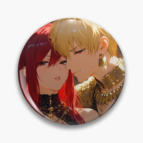 Item preview, Gilgamesh Fate Stay Night Royal Gold Night Scene designed and sold by B5fivemerch.