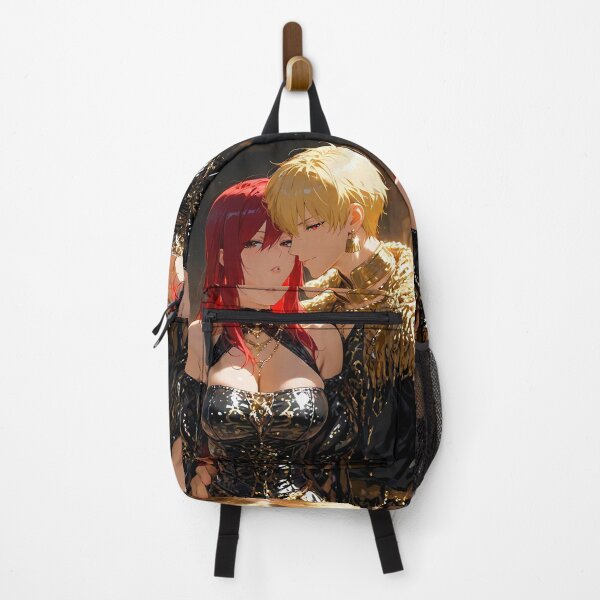 Item preview, Gilgamesh Fate Stay Night Royal Gold Night Scene designed and sold by B5fivemerch.