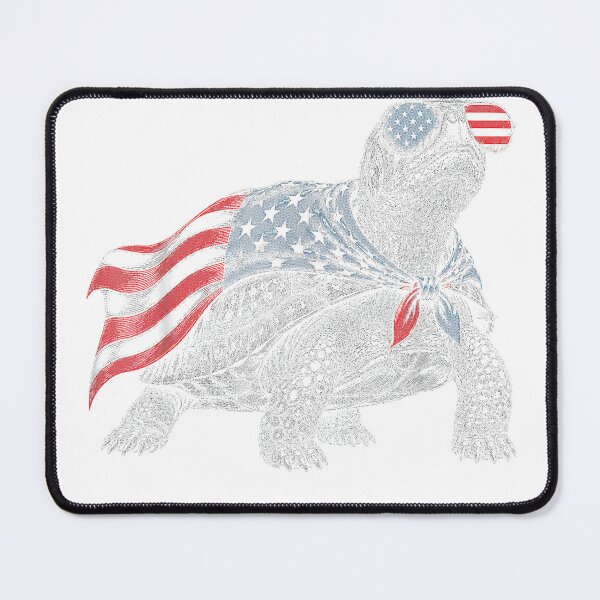 Item preview, Eastern Box Turtle 4th of July US American Flag Patriotic T-Shirt designed and sold by JankoZED.