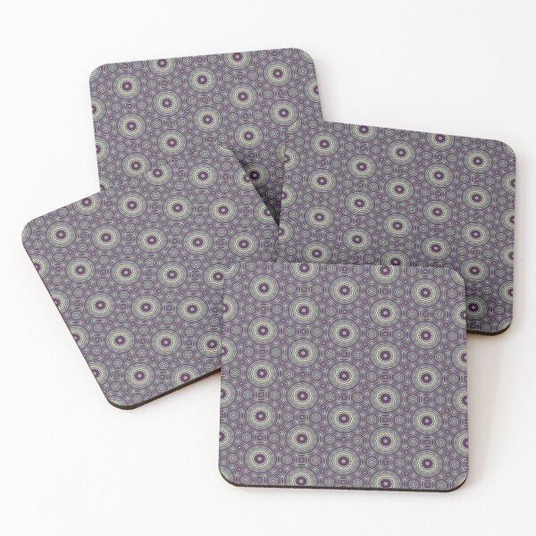 Item preview, Aztec Gray Glyph Pattern designed and sold by Shy Fractal Designs.