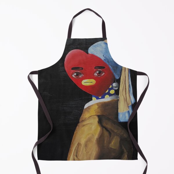 Item preview, red guy super cool painting earring designed and sold by elilacz.