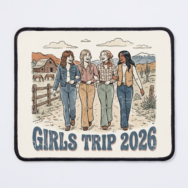 Item preview, Girls Trip 2026 Desert Road Trip designed and sold by SplashTastic.