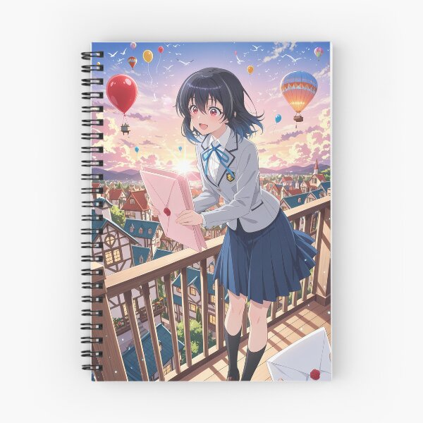 Item preview, Umi Asanagi Second Prettiest Girl Kura Nika Balloon Town Letter designed and sold by SubtextandSass.
