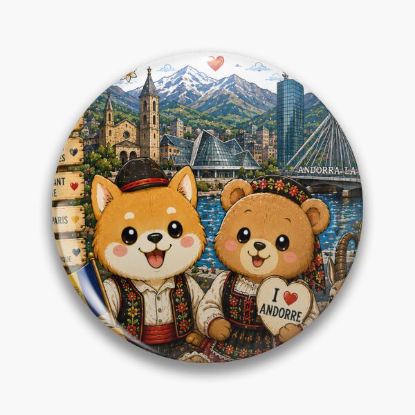 Item preview, Andorra Andorra la Vella – Little Treasure of the Pyrenees designed and sold by Cifi64.