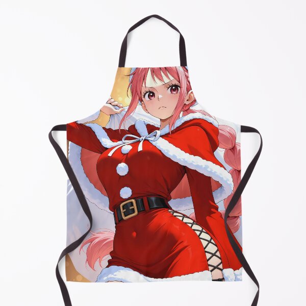 Item preview, Rebecca One Piece Christmas Santa Cheer Pink Hair designed and sold by SubtextandSass.