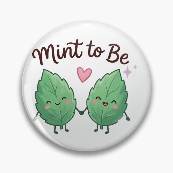 Item preview, Mint to Be Kawaii Mint punny sticker designed and sold by RGB-crayon.